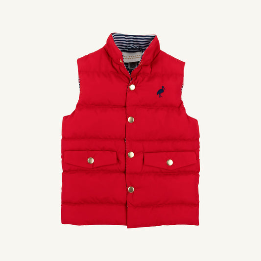 Vaughn vest - richmond red