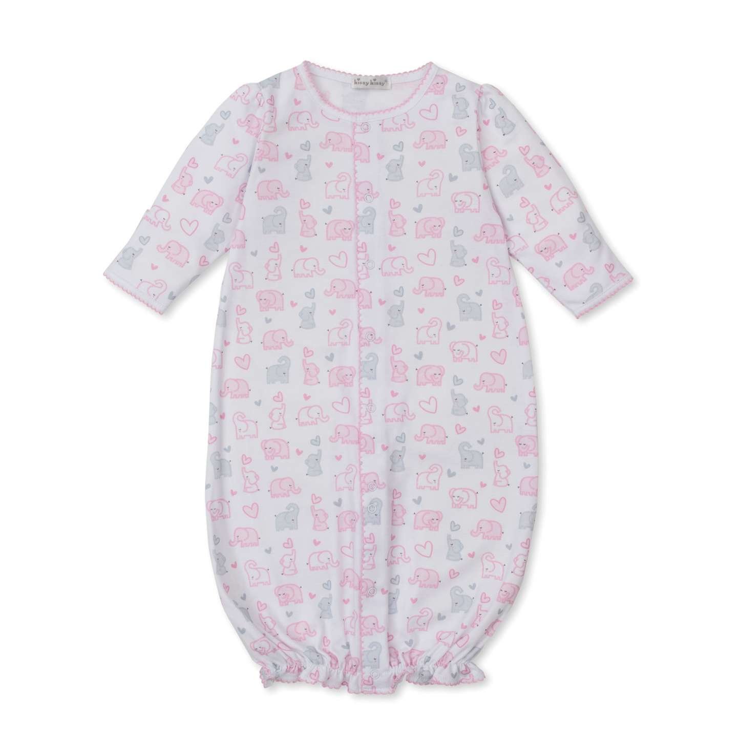 Baby elephant hearts conv gown
