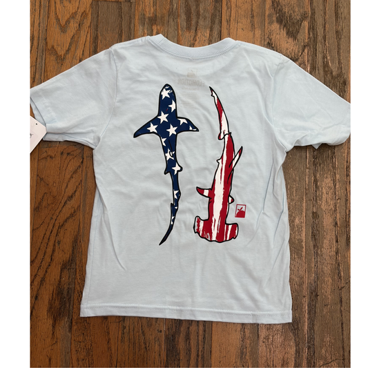 USA sharks tee