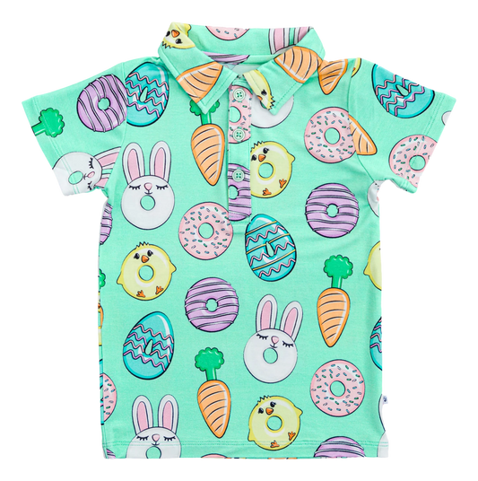 Easter sweets polo - green