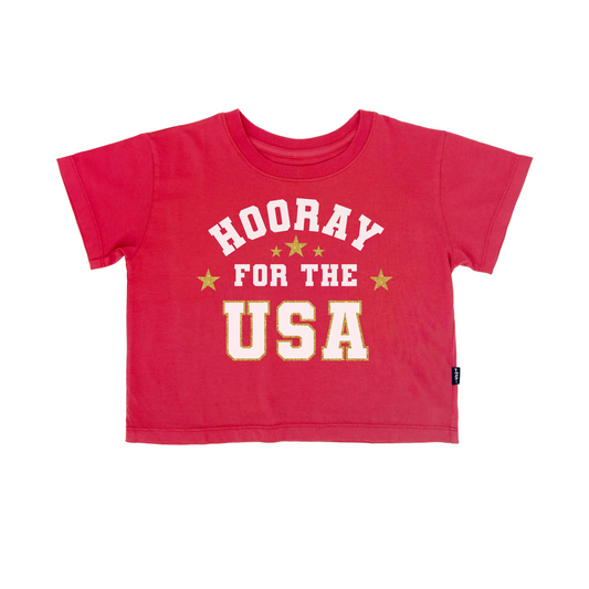 Hooray USA boxy tee
