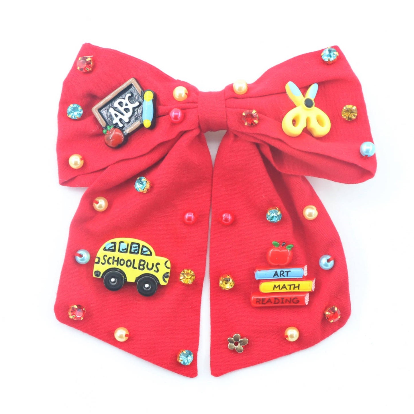 Back to school bow