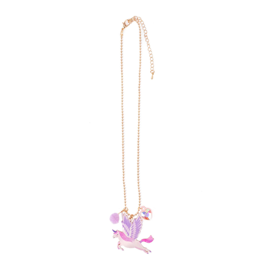 Amazing alicorn charm necklace