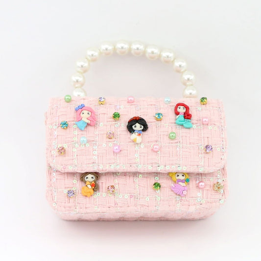 Princess tweed purse