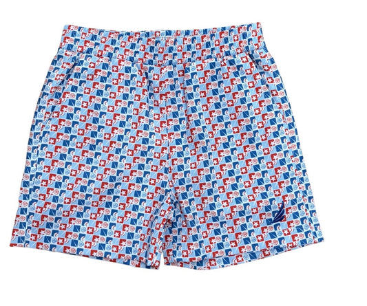 River shorts - baseball check