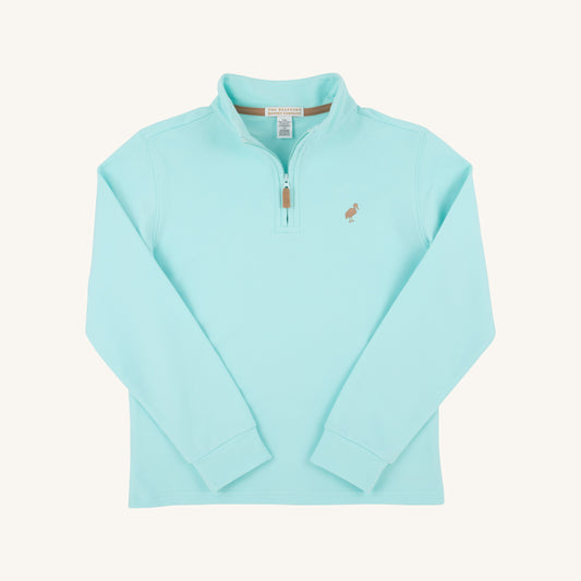 Hayword half-zip - edisto egg blue