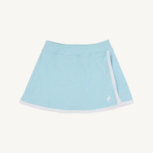 Prepletic Samantha skort - belhaven blue microdot