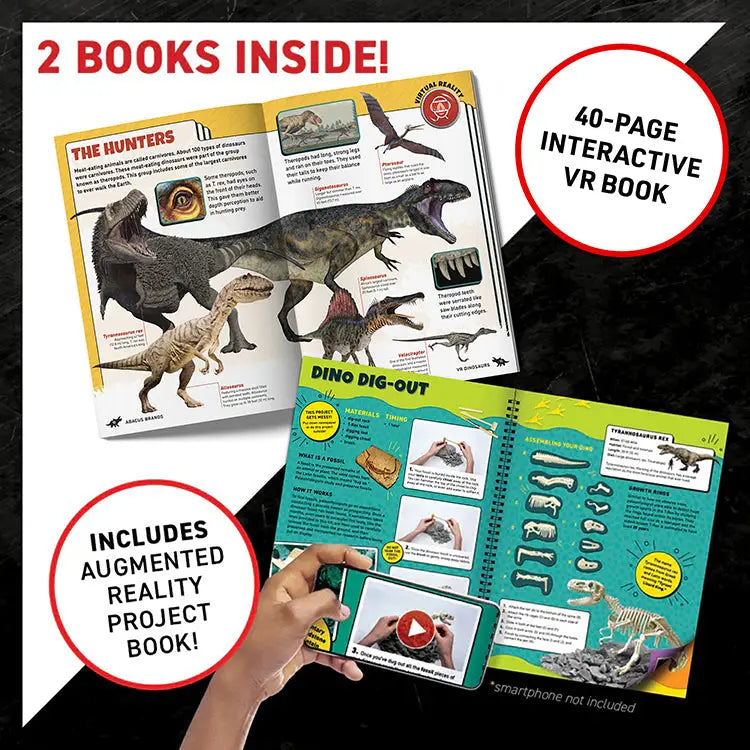 Professor Maxwell's VR dino activity kit