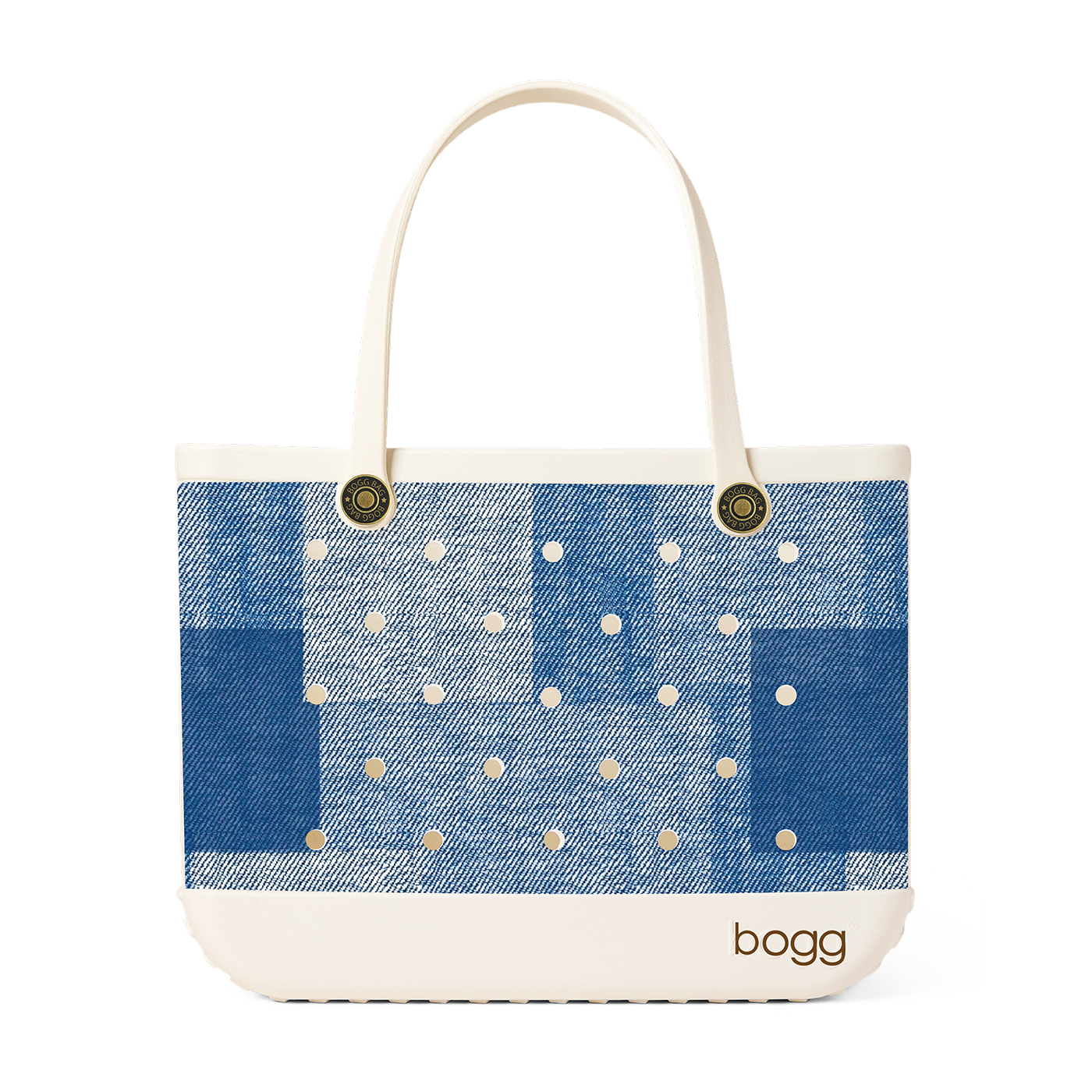 Bogg bag - blue jean coconut/denim