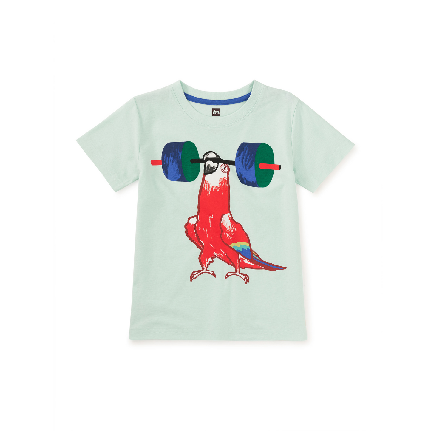 Parrot strength graphic tee - garden party