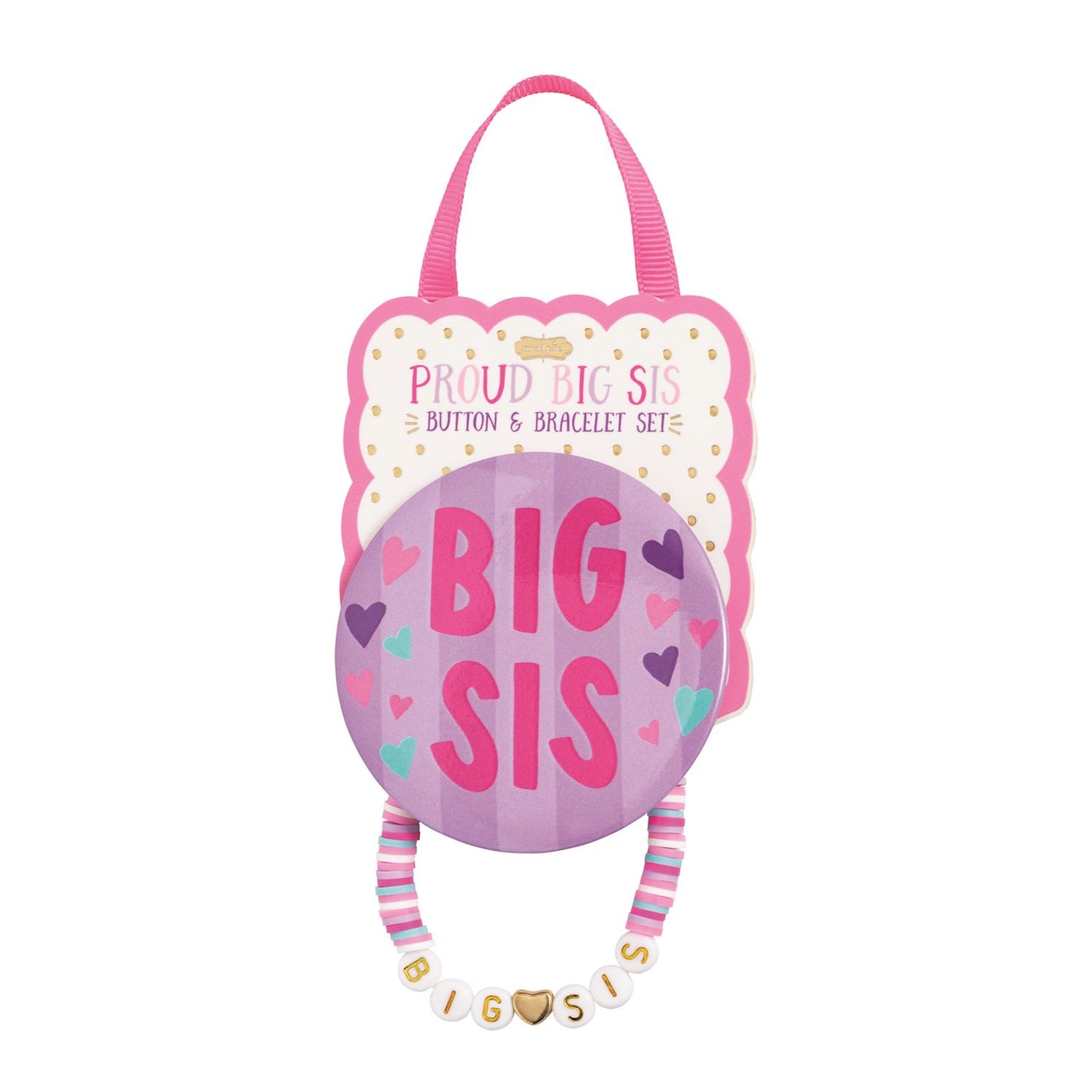 Sibling bracelet set - purple