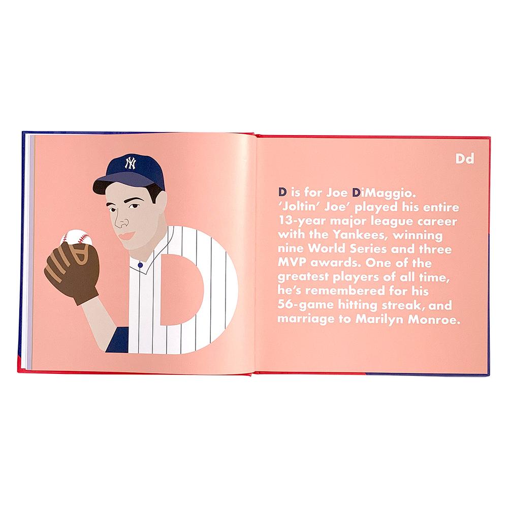 Baseball legends alphabet book