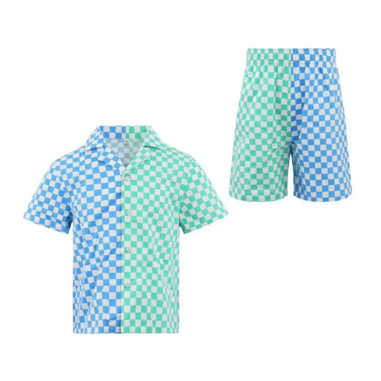 Checkered summer set
