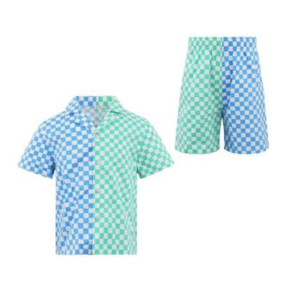 Checkered summer set
