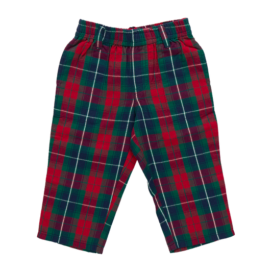 Jackson pant - red tartan