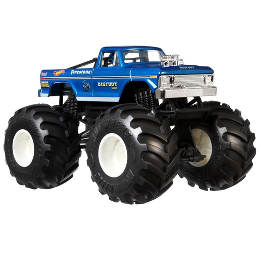 Hot wheels oversized bigfoot blue