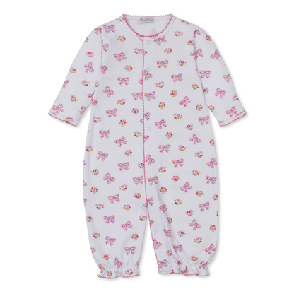 Blossoming bows conv gown