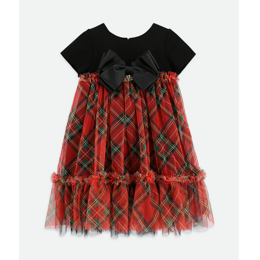 Tory tartan s/s dress