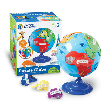 Puzzle globe