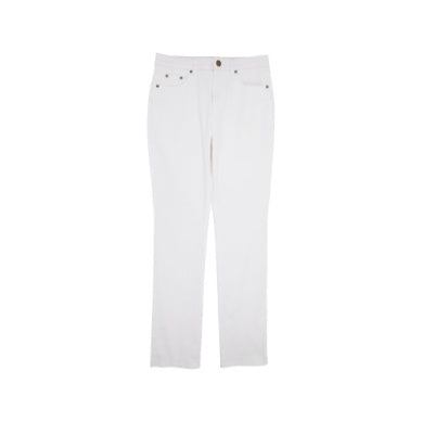 Pep club pant denim - worth ave white