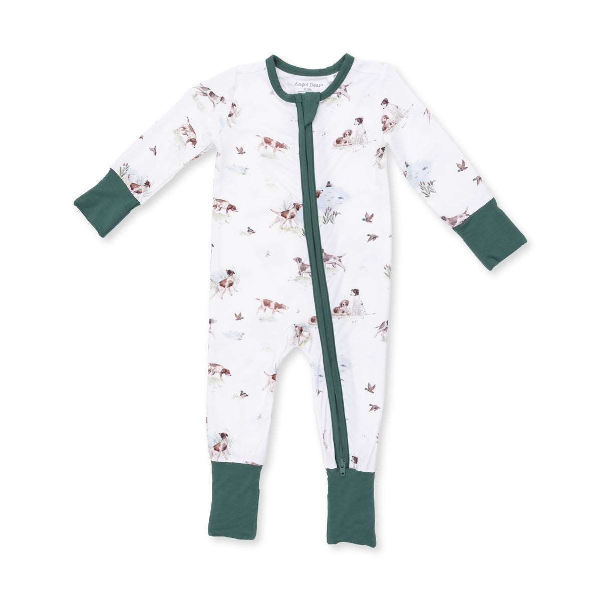 Pointer pups & duck buddies conv. romper
