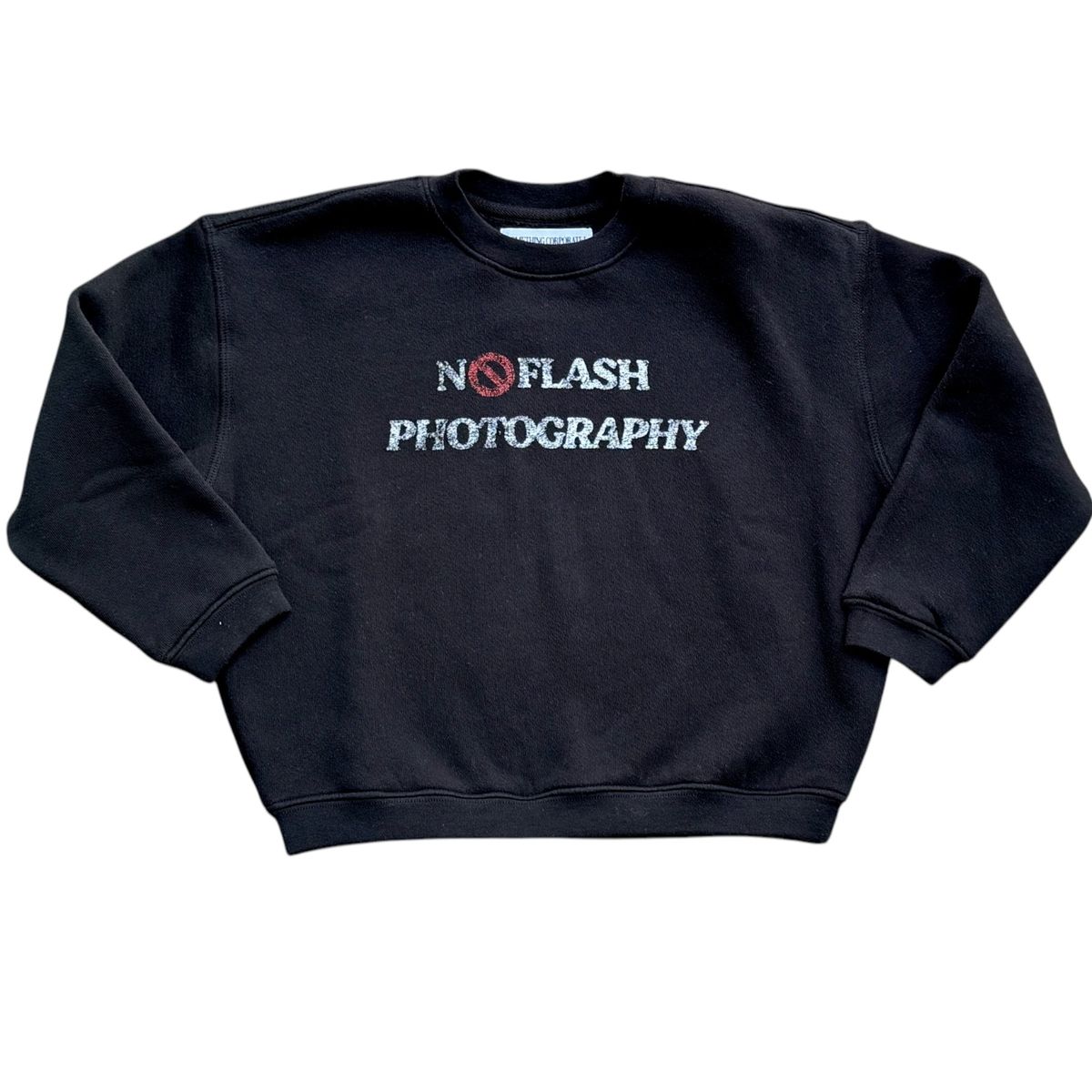 No photography sweatshirt