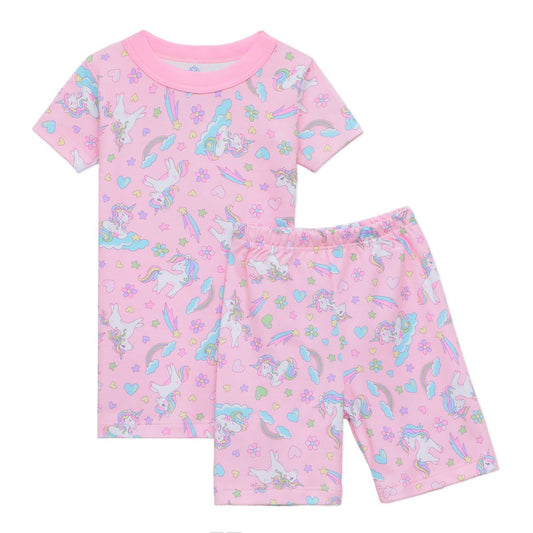 Enchanted unicorns pink s/s pjs