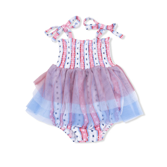 Stars & stripes tutu bubble