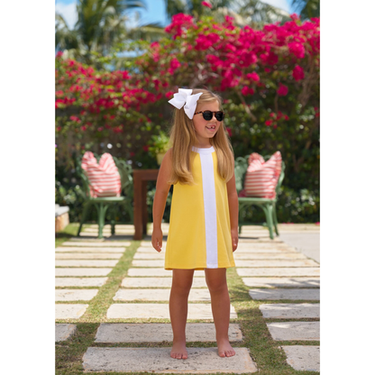 Daisy dress- yates ave yellow/waw