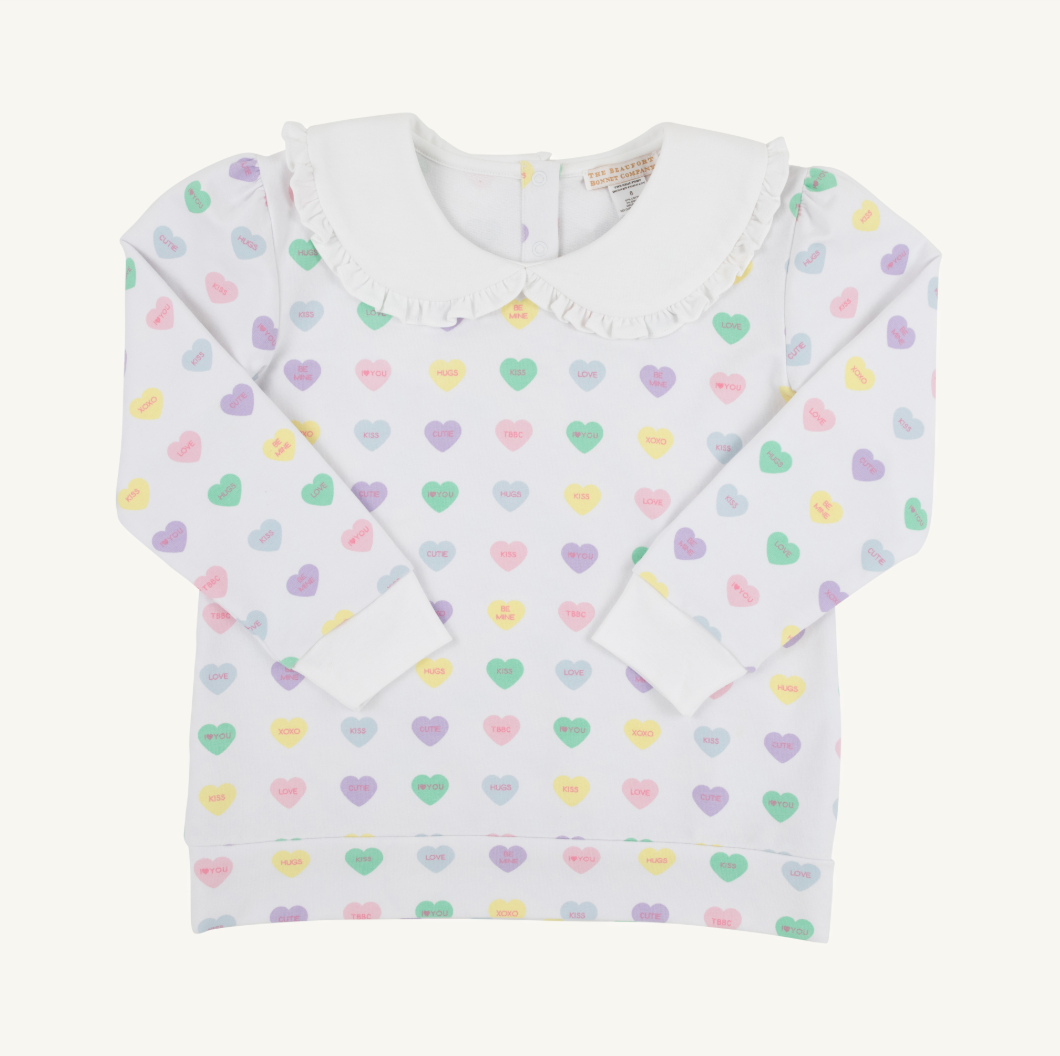 Maude's ruffle cassidy comfy cardigan - we heart you