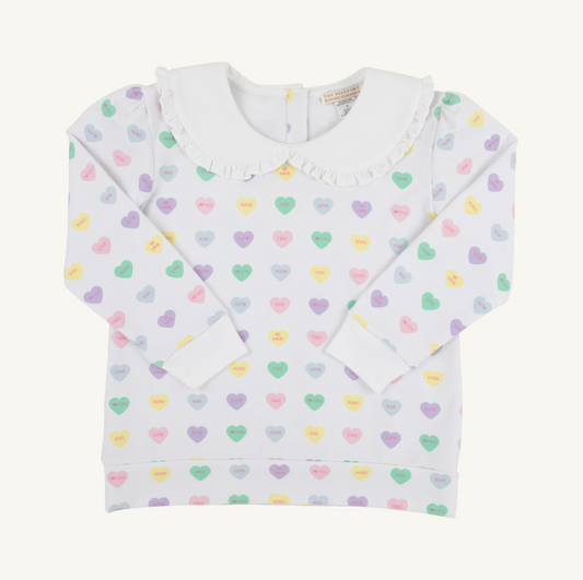 Maude's ruffle cassidy comfy cardigan - we heart you