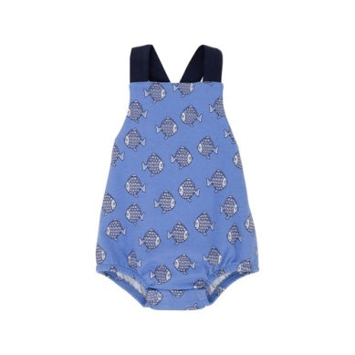 Stillman sunsuit - little fishes