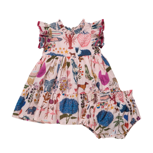 Jennifer dress set - 20 years of pink chicken