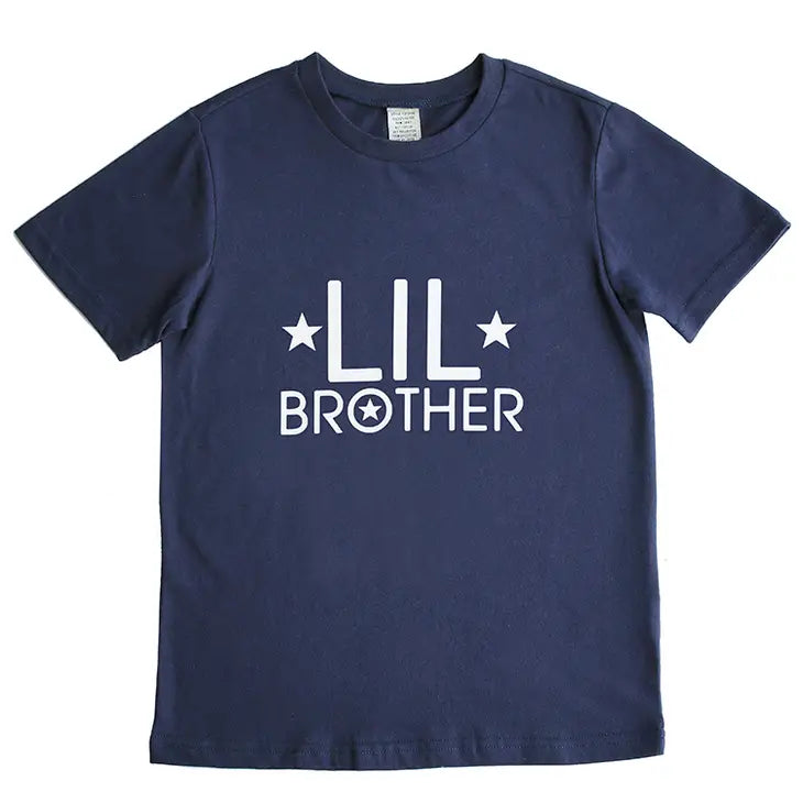 Couture Clips Lil Brother Shirt - Navy