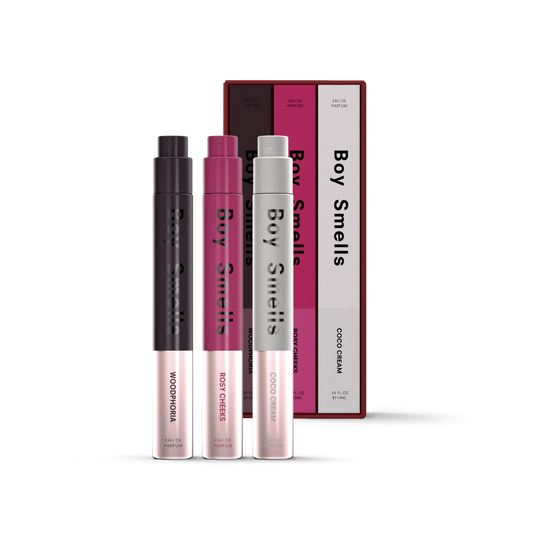 Holiday travel spray trio