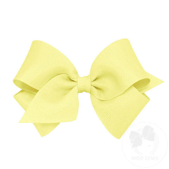Small solid basic bow - plain wrap