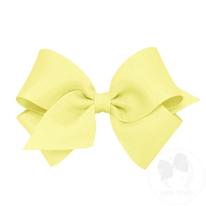 Small solid basic bow - plain wrap