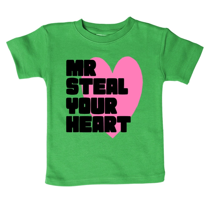 Mr. Steal our heart shirt - green