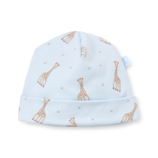 Sophie la girafe hat - light blue