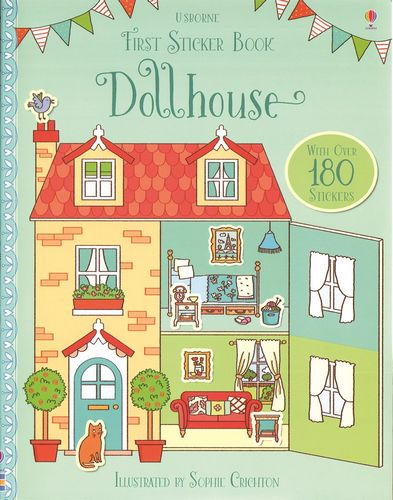 First sticker book - dollhouse