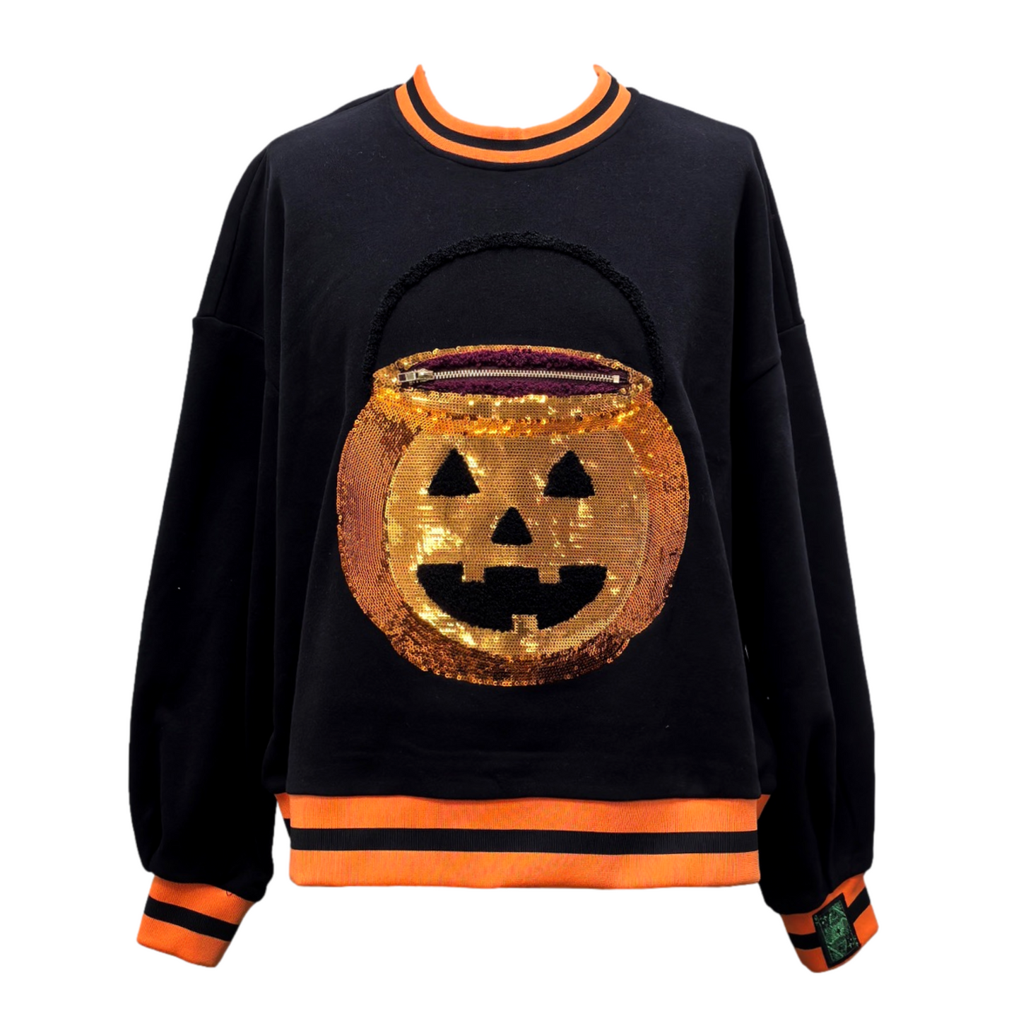 Pumpkin candy bucket sweatshirt
