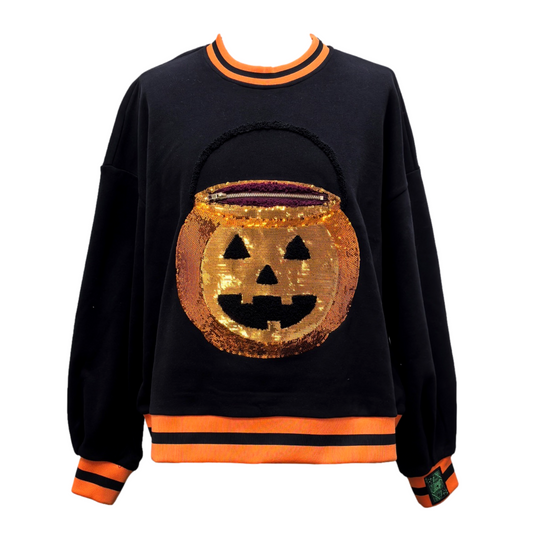 Pumpkin candy bucket sweatshirt
