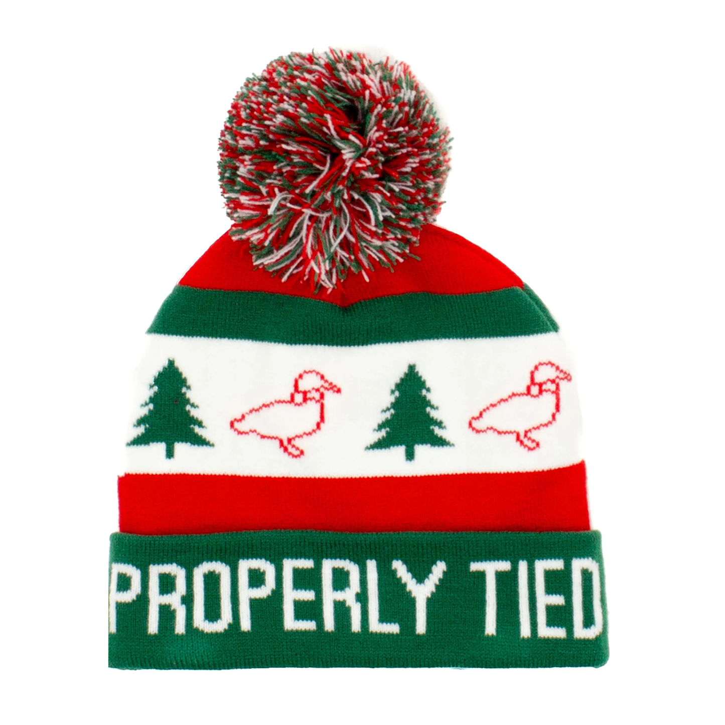 Breck beanie - Christmas tree