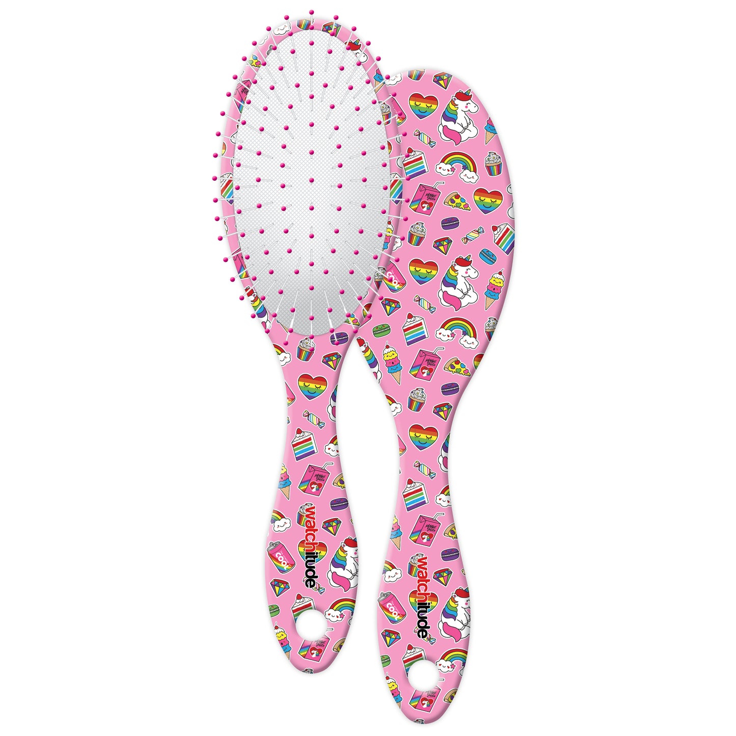 Birthday treats scented hair brush