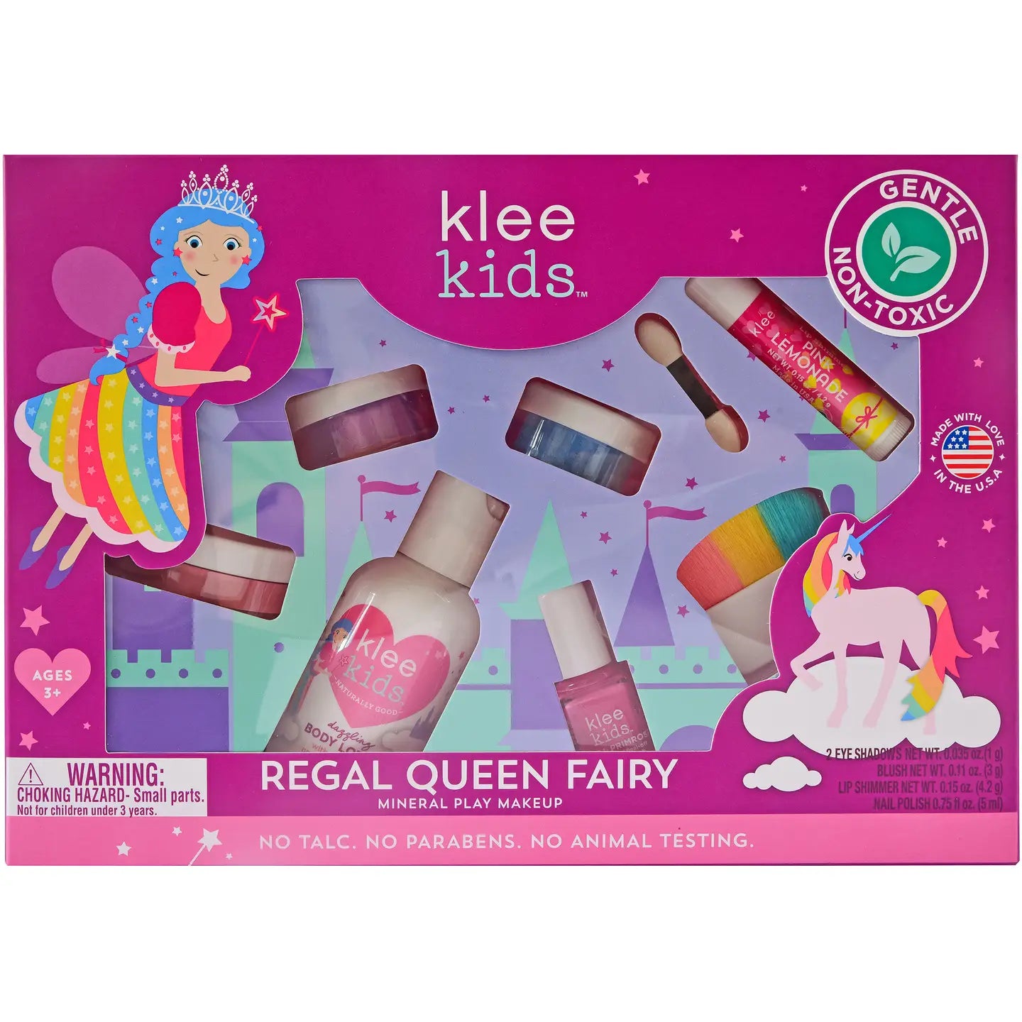 Regal queen fairy - deluxe play makeup kit