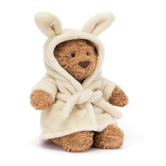 Bartholomew bear bathrobe