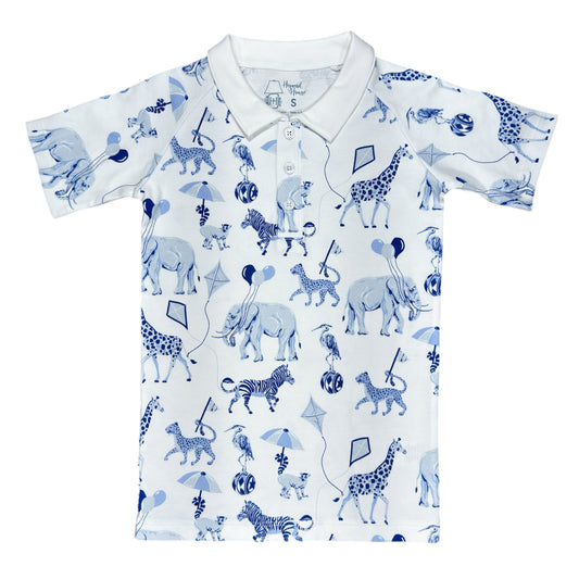 Chinoiserie safari polo