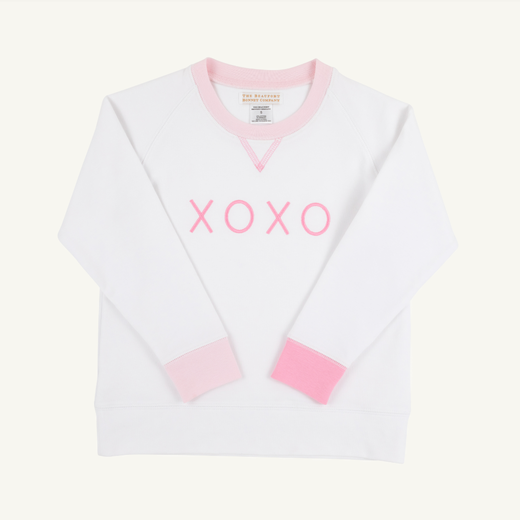 Cassidy comfy crewneck - xoxo