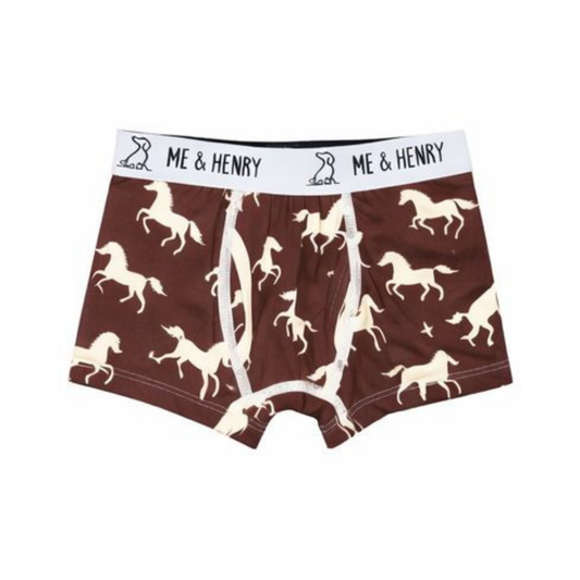 Boxer briefs - brown pony