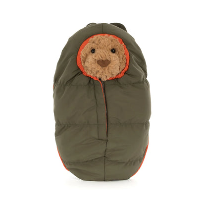 Bartholomew bear outdoors
